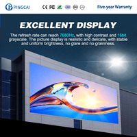 Pantalla LED P5 HD para Exteriores, Impermeable, Comercial, Publicitaria, Cartel Electrónico, Video Wall LED