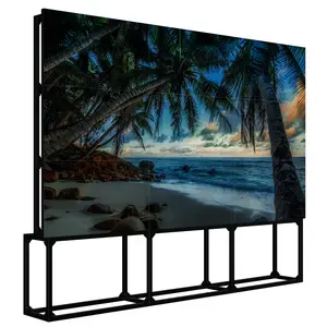 47inch lcd video wall showcase video wall price 1080p wall mount/floor stand 4.9mm super narrow bezel