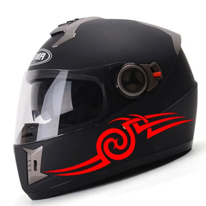 Autocollants de modification de <span class=keywords><strong>casque</strong></span>, autocollants décoratifs réfléchissants pour carrosserie de <span class=keywords><strong>moto</strong></span>, autocollants décoratifs pour la partie avant de la voiture, couvrant les rayures - Product Image 4