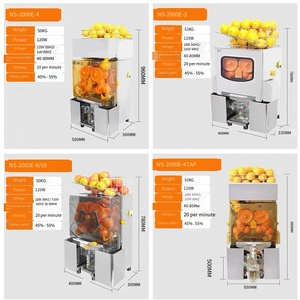 Presse-agrumes électrique commercial pour oranges, machine à jus, presse-agrumes - Product Image 5