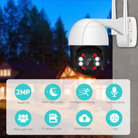 Kamera CCTV PTZ HD 4MP Grosir, Audio Dua Arah, Penglihatan Malam, Keamanan Luar Ruangan, Cloud, IP67 Tahan Air, H.265 WIFI