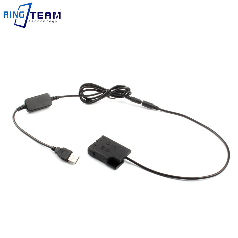 Ringteam USB Charging Cable for Nikon D3500, D5300, D5500, D5600
