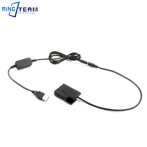 Para <span class=keywords><strong>Nikon</strong></span> D3500 <span class=keywords><strong>D5300</strong></span> D5500 D5600, adaptador de fuente de alimentación, Cable de carga USB, batería simulada, nuevo para uso de cámara, EP-5A - Product Image 1