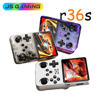 Console de jeu portable JSGAMING R36S à bas prix, Linux, 64 Go, 20000 jeux, écran 3,5 pouces, lecteur de jeux vidéo rétro classique, Ad 8