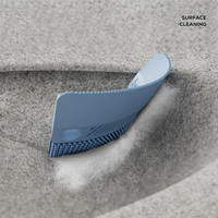 Brosse en silicone double face pour enlever les poils d'animaux, peigne de toilettage pour chiens et chats, grattoir à peluches pour canapé, tapis et vêtements - Vente en gros, personnalisable en usine
