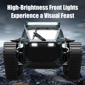 JJRC C8812 <span class=keywords><strong>RC</strong></span> tank 1:16 Full scale cool light drift stunt crawler telecomandato veicolo cingolato giocattolo per auto - Product Image 5