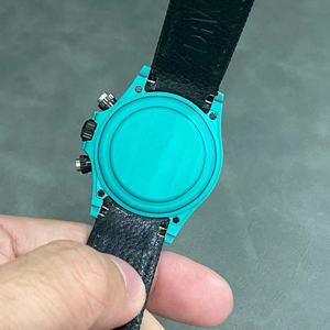 Reloj DIW para hombre, esfera de fibra de carbono 4801, pantalla de puntero deportivo personalizable, banda de nailon de 22mm, Eta, último modelo, corona - Product Image 6