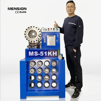 Machine à sertir les flexibles hydrauliques portable P32 pour réparation de flexibles de nettoyeur haute pression 51 mm – Solution économique