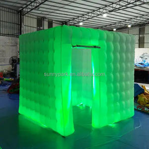 Cabina de Fotos Inflable con Iluminación LED de Colores, Cabina de Fotos Inflable con Luz, Adecuada para Eventos, <span class=keywords><strong>Alquiler</strong></span> para Fiestas, Decoración - Product Image 3