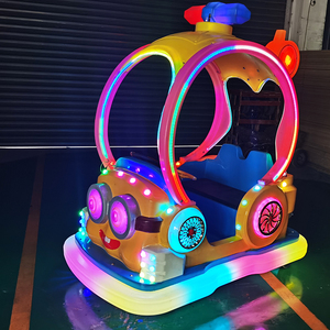 Voiture <span class=keywords><strong>tamponneuse</strong></span> électrique LED en fibre de verre, colorée, à grands yeux, pour le plaisir parent-enfant, idéale pour la maison, les centres commerciaux et les parcs d'aventure. - Product Image 6