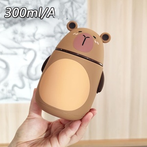 C384 Venda Quente Urso Copo De Vidro De Parede Dupla Resistente Ao Calor Copo De Vidro De Borosilicato Bonito Animal Design Criativo Vidro Beber - Product Image 6