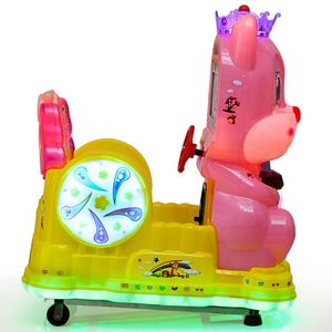 Venta al por mayor de coches de juguete MP3 con forma de ardilla, columpios eléctricos infantiles de diversión, y juegos infantiles operados con monedas. - Product Image 5