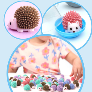 Figurines d'animaux de la vie sauvage personnalisées Dihua Décoration de gâteau Jouets d'animaux en PVC Figurines de jouets de hérisson d'animaux en PVC - Product Image 2