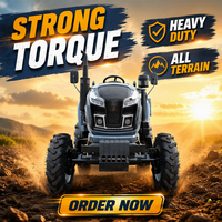 Tracteur agricole diesel 4x4 60 CV Bulk 604 pour longues distances