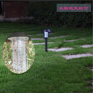 Lámpara Solar Antimosquitos de 13.5 cm de Diámetro y 42 cm de Altura, Impermeable, de Plástico Ecológico, para Jardín y Camping - Product Image 5