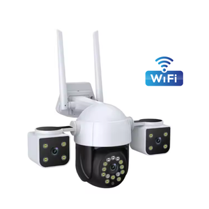 V380PRO Outdoor 6MP WIFI-Netzwerk PTZ-Überwachungs kamera Drei-Objektiv-Bildschirm Vollfarb-AI-Erkennung Nachtsicht-Speicher kartensp eicher - Product Image 2