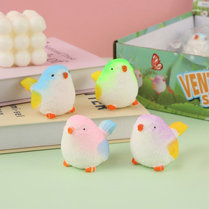 Balles anti-stress en forme d'oiseaux pour adultes, mini-oiseaux amusants à presser, balles sensorielles en forme d'animaux, jolies faveurs de fête pour TDAH, autisme, anxiété - Product Image 5