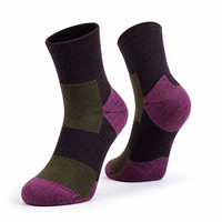 Chaussettes de randonnée pour hommes, légères, respirantes, anti-odeurs, anti-ampoules, séchage rapide, écologiques, pour le désert et les sentiers en extérieur