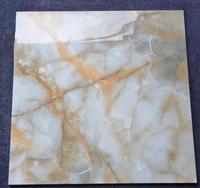 Carrelage en porcelaine polie de la série Luxury Stone, aspect marbre, 600x600 mm, pour sol de salon