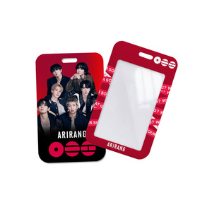 Nuevo álbum de ídolos de KPOP, tarjetero ARIRANG de doble cara, JIN, JIMIN, <span class=keywords><strong>V</strong></span>, SUGA, J-HOPE, JK, RM, funda acrílica para tarjetas, llavero colgante - Product Image 4