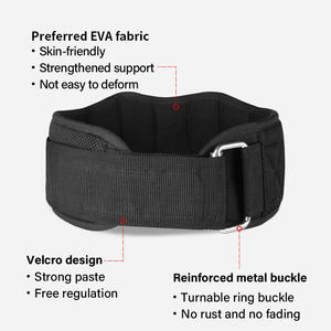 <span class=keywords><strong>Ceinture</strong></span> de musculation en néoprène avec logo personnalisé OEM, <span class=keywords><strong>ceinture</strong></span> de musculation pour la musculation - Product Image 2