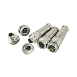 Chất Kết Dính 711712 Loạt <span class=keywords><strong>M9</strong></span> Không Thấm Nước Kết Nối Cáp <span class=keywords><strong>M9</strong></span> 2 3 4 5 6 7 8P Nam Nữ Kết Nối - Product Image 5