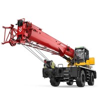 Grue tout-terrain SRC300T pour levage et construction lourds, idéale pour le levage de composants de concasseurs