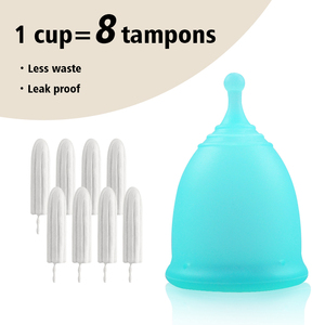 Fabricant éco-responsable, coupes menstruelles en silicone 100% médicales réutilisables et lavables pour femmes - Product Image 3