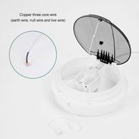 Ventilateur extracteur axial mural électrique de 6 pouces pour salle de bain, garantie de satisfaction, OEM/ODM à prix avantageux