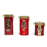Boîte carrée en fer blanc avec fermeture, personnalisée, de haute qualité, écologique, pour boissons et thé, emballage cadeau, à prix abordable