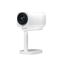 Nouveau projecteur intelligent portable Android 13 à mise au point manuelle 2025, luminosité 180 ANSI, lampe LCD WiFi, 720p HD 4K, Home Cinéma 2