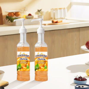 Universal Size 28mm 31mm White Plastic Long Nozzle Coffee Syrup Bottle Pump for Syrup Honey Sauce Bottle Kitchen Dinning Bar - Product Image 6