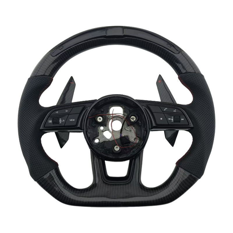 Carbon Fibre+Perforated Leather+LED+Paddle