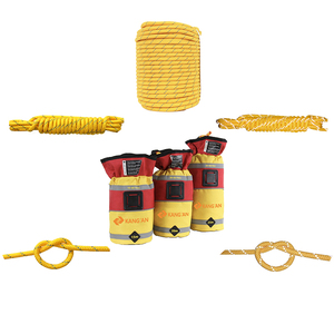 Corda de resgate trançada refletiva de polipropileno, corda de resgate de 10mm <span class=keywords><strong>pp</strong></span>