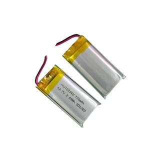 Custom נטענת ליתיום פולימר סוללה 700 <span class=keywords><strong>mAh</strong></span> ליתיום סוללה <span class=keywords><strong>3.7V</strong></span> 102040 Lipo סוללה עבור מכשירים חכמים - Product Image 2