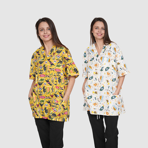 工場卸売2025カスタマイズカラーコットン病院制服<span class=keywords><strong>XXS</strong></span>ナーススクラブ女性男性用Hombre Mujerトップ医療用アパレル - Product Image 5