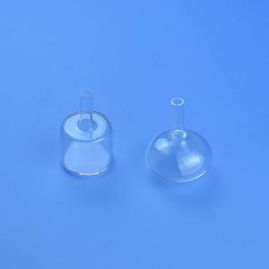 Sphérique en forme de U Quartz Bet Échantillon Tube Tube à essai Entonnoir Piège à froid Tube Convient pour Maiqike <span class=keywords><strong>Baier</strong></span> BELSORP-Max Mini - Product Image 6