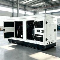 30kW 40kVA 380/220V AC 3-Phasen Leiser Dieselgenerator Offener Rahmen Fernstart 1500/1800 U/min 50/60Hz Notstromaggregat für Zuhause
