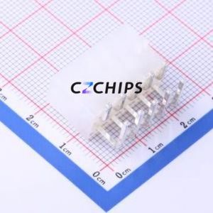 X9357WR-2x05S-N2SN Wire-to-<b>Board</b> <b>Pin</b> Header Bent Lead Through Hole,P=4.2mm Connector 2x5P 4.2mm Right Angle Insert 10P - Product Image 2