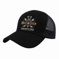 Casquette de baseball unisexe décontractée en tissu Oxford 5 panneaux avec maille et boucle en cuivre doré, idéale pour les sports de plein air et la course à pied