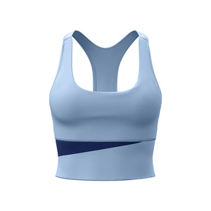 2025 femmes taille haute Compression abdominale Yoga haut respirant antichoc Fitness vêtements avant hanche ascenseur confortable <span class=keywords><strong>sport</strong></span> - Product Image 5