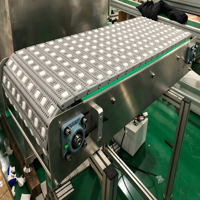 Système de convoyeur à bande modulaire multifonctionnel à rouleaux et à friction avec architecture compatible série 400