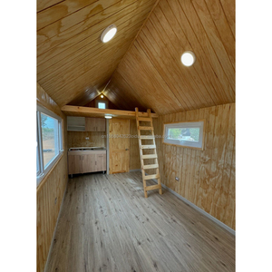 Casa Moderna Prefabbricata da 20 Piedi <span class=keywords><strong>con</strong></span> Veranda, Installazione Rapida, <span class=keywords><strong>Struttura</strong></span> <span class=keywords><strong>in</strong></span> <span class=keywords><strong>Acciaio</strong></span>, Casa Container Triangolare per Hotel - Product Image 4