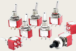 1MS3TL2B25M1QES-5สวิตช์สลับ3PDT เปิด-ปิด-เปิด5A 250V AC แผงเชื่อมประสาน - Product Image 3