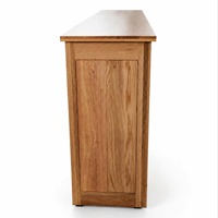Ensemble de comptoir de bar de luxe en chêne massif, design pliable à charnières, table de bar pour événements avec armoire à dossier haut pour réceptions de mariage et traiteur