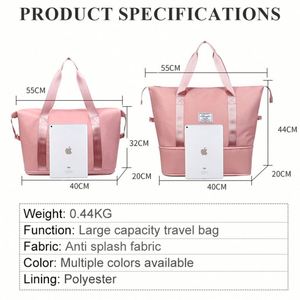 Promotional Duffel Custom Logo Luxury Crossbody <b>Bag</b> Women Large-Capacity Travel <b>Bags</b> Luggage - Product Image 4