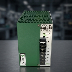 แหล่งจ่ายไฟแบบราง DIN 24v สำหรับระบบอัตโนมัติในอุตสาหกรรม พร้อมระบบป้องกันความปลอดภัยหลายระดับ รองรับแรงดันไฟฟ้าเข้า 100-240VAC  พร้อมแรงดันไฟฟ้าออกที่เสถียร - Product Image 1
