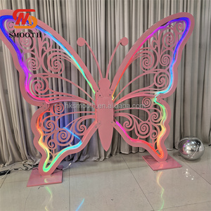 Telón de Fondo LED Grande con Mariposas, Estilo Romántico de Hadas, para Bodas, Eventos en Interiores y Exteriores, Verano 2026 - Product Image 6