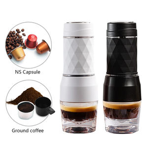 TIKTOK <span class=keywords><strong>Amazon</strong></span> Venta caliente <span class=keywords><strong>cafetera</strong></span> portátil Viajes al aire libre mini máquina de café espresso Express Manual de mano Prensa de mano - Product Image 1