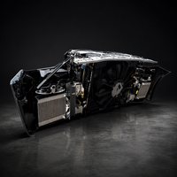 Ensemble complet de pare-chocs avant pour BMW M5 F90, support de radiateur, ventilateur de refroidissement du condenseur